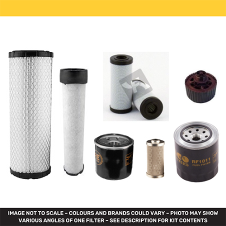 Wacker DW30 Filter Service Kit W/YANMAR 3TNV76 Eng.